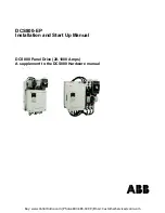 ABB DCS800-EP Installation And Start-Up Manual preview