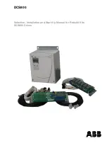 Preview for 1 page of ABB DCS800 Installation And Start-Up Manual