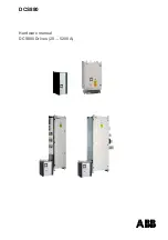 Предварительный просмотр 1 страницы ABB DCS880 series Hardware Manual