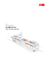 ABB DCS880 series Manual предпросмотр