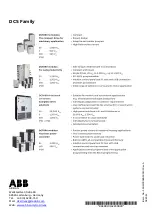 Preview for 34 page of ABB DCS880 series Manual