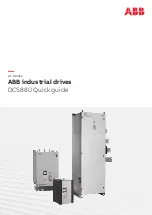 ABB DCS880 series Quick Manual preview