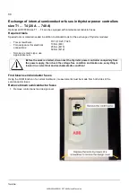 Preview for 56 page of ABB DCT880 Service Manual