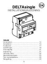 Предварительный просмотр 15 страницы ABB DELTAsingle Installation Instruction