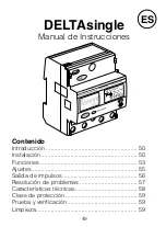 Предварительный просмотр 51 страницы ABB DELTAsingle Installation Instruction