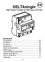 Предварительный просмотр 62 страницы ABB DELTAsingle Installation Instruction