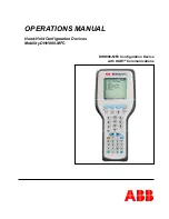 ABB DHH800-MFC Operation Manual preview