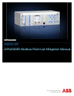 ABB DPU2000R Manual предпросмотр