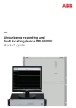 Preview for 1 page of ABB DRL6600U Product Manual