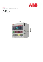 ABB E-Box User Manual preview