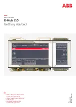 ABB E-Hub 2.0 Getting Started preview