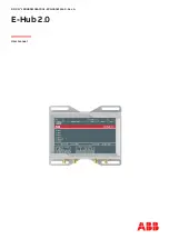 ABB E-Hub 2.0 User Manual preview