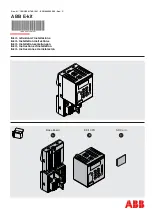 ABB E-kit Installation Instructions Manual preview