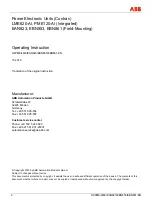 Предварительный просмотр 2 страницы ABB EAN823 Operating Instruction