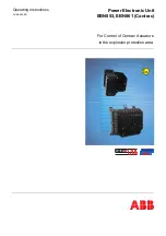 Предварительный просмотр 1 страницы ABB EBN853 Operating Instructions Manual