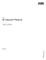 ABB EC Titanium ECS100A1H1DF4 Manual preview
