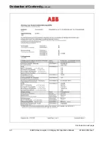 Предварительный просмотр 62 страницы ABB EL6010 Operator'S Manual