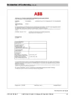 Предварительный просмотр 63 страницы ABB EL6010 Operator'S Manual