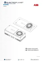 Preview for 1 page of ABB ELEKTROPLANET KAUFEL ALTOLUX Instruction Leaflet