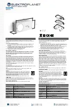 Preview for 4 page of ABB ELEKTROPLANET KAUFEL ALTOLUX Instruction Leaflet