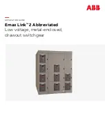 ABB Emax Link 2 UR 1558 Application Manual preview