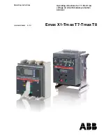 ABB Emax X1 Operating Instructions Manual preview
