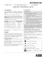 ABB Endura AZ20 series Manual предпросмотр