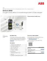 ABB Endura AZ40 Manual preview