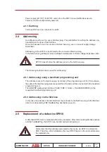 Preview for 8 page of ABB EP010 User'S And Operator'S Manual