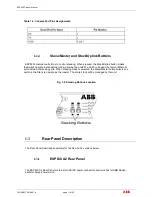 Preview for 11 page of ABB ESP630 A2 Product Manual