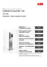 ABB EVLunic Series Installation Manual preview