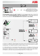 Preview for 11 page of ABB F-ARI Test Series Manual