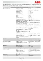 Preview for 3 page of ABB F-ARI Test Manual