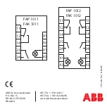 Предварительный просмотр 4 страницы ABB FAP 1011 Installation Instruction