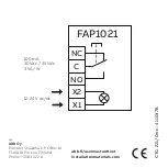 Preview for 4 page of ABB FAP1021 Series Installation Instruction