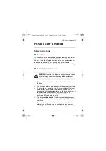 Предварительный просмотр 3 страницы ABB FEA-01 F Series User Manual