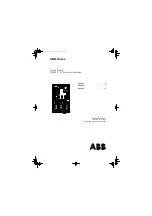 ABB FEN-01 Quick Manual предпросмотр