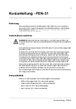 Предварительный просмотр 7 страницы ABB FEN-31 Quick Manual