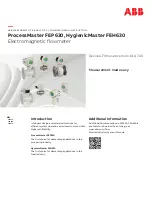 ABB FET630 Manual предпросмотр