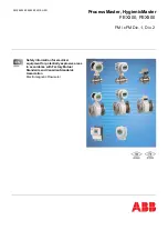 Предварительный просмотр 1 страницы ABB FEX300 Original Instruction