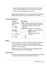 Предварительный просмотр 3 страницы ABB FIO-01 Quick Start Manual