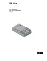 ABB FIO-01 User Manual preview