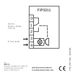 Предварительный просмотр 4 страницы ABB FIP1011 Installation Instruction