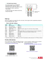 Предварительный просмотр 2 страницы ABB FPBA-01 PROFIBUS DP Quick Installation And Start-Up Manual