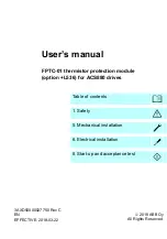 Предварительный просмотр 3 страницы ABB FPTC-01 User Manual