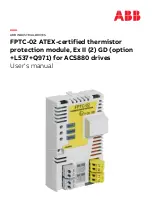 ABB FPTC-02 User Manual предпросмотр