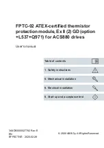 Предварительный просмотр 3 страницы ABB FPTC-02 User Manual