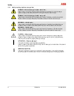 Предварительный просмотр 8 страницы ABB FSM4000-SE41F Operating	 Instruction