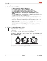 Предварительный просмотр 20 страницы ABB FSM4000-SE41F Operating	 Instruction