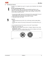 Предварительный просмотр 21 страницы ABB FSM4000-SE41F Operating	 Instruction